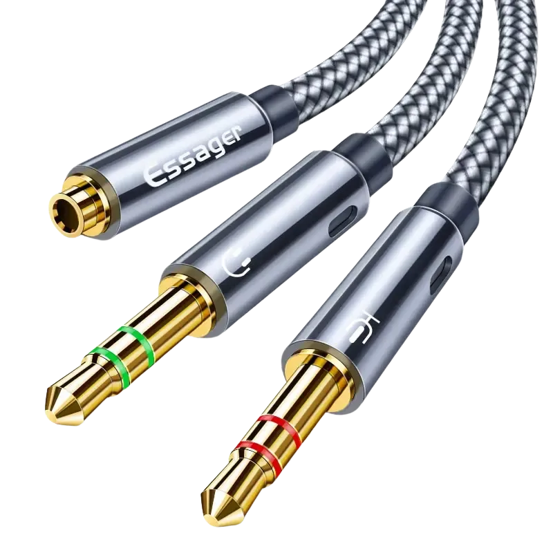 Splitter 3.5mm Female to Male Aux Cable